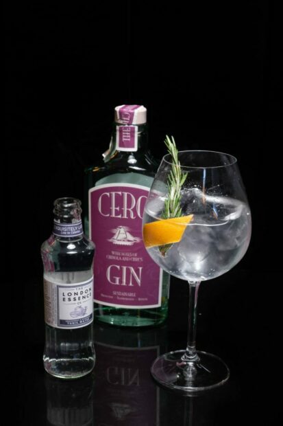 Cero2 Chinola & Grapefruit and Rosemary Tonic