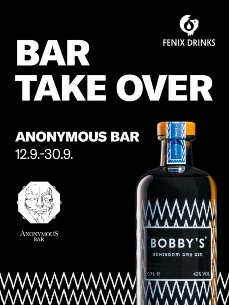 Bobby's Gin Bar Take Over v AnonymouS Baru